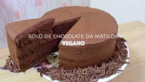 Bolo de Chocolate MAtilda Vegano